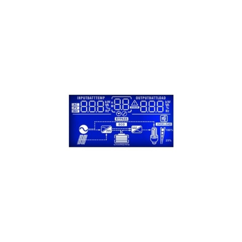 2 kva 24 Volt (1600 watt) Tam sinüs motorlar için inverter